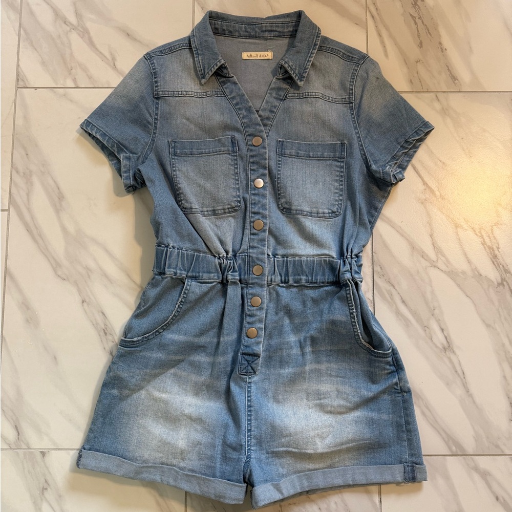 Altar’d State Denim Romper